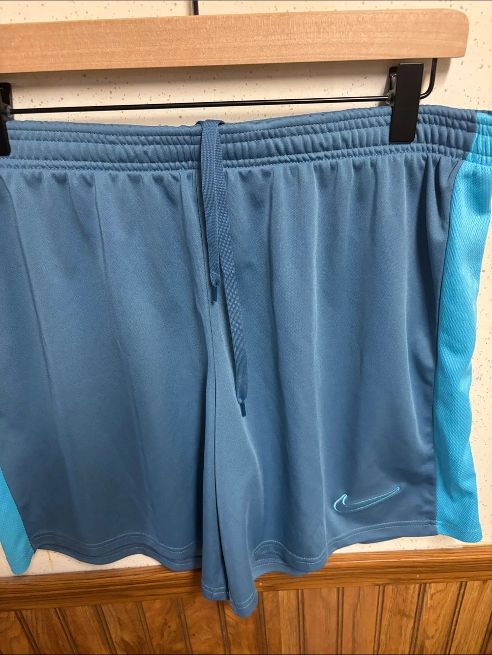 Nike Men's Two-Tone Blue Athletic Shorts